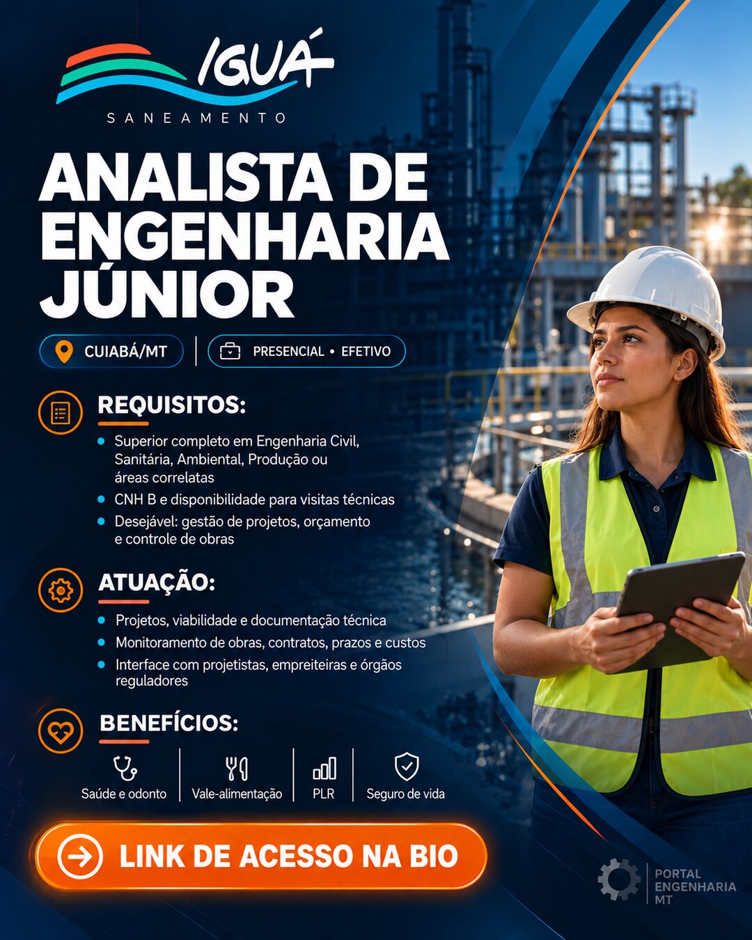 Analista de Engenharia Júnior em Cuiabá