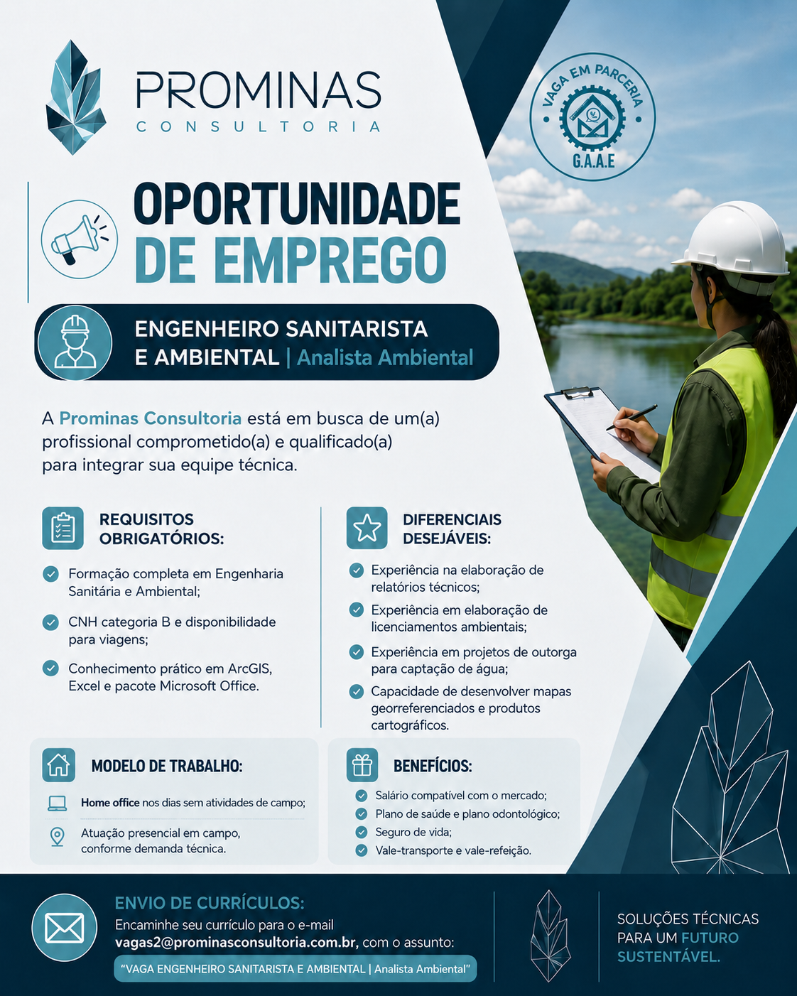 Engenheiro Sanitarista / Ambiental  — Cuiabá